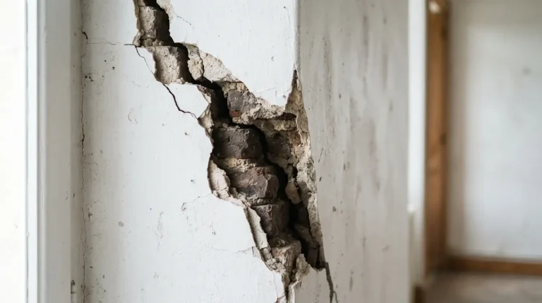 Quel est le réel danger d&rsquo;une fissure sur un mur intérieur ?
