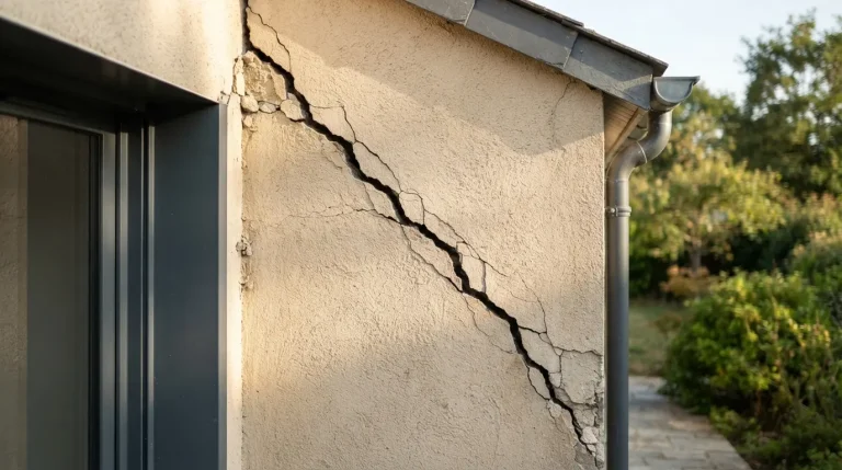Fissures sur une maison : quand s&rsquo;inquiéter et comment réparer